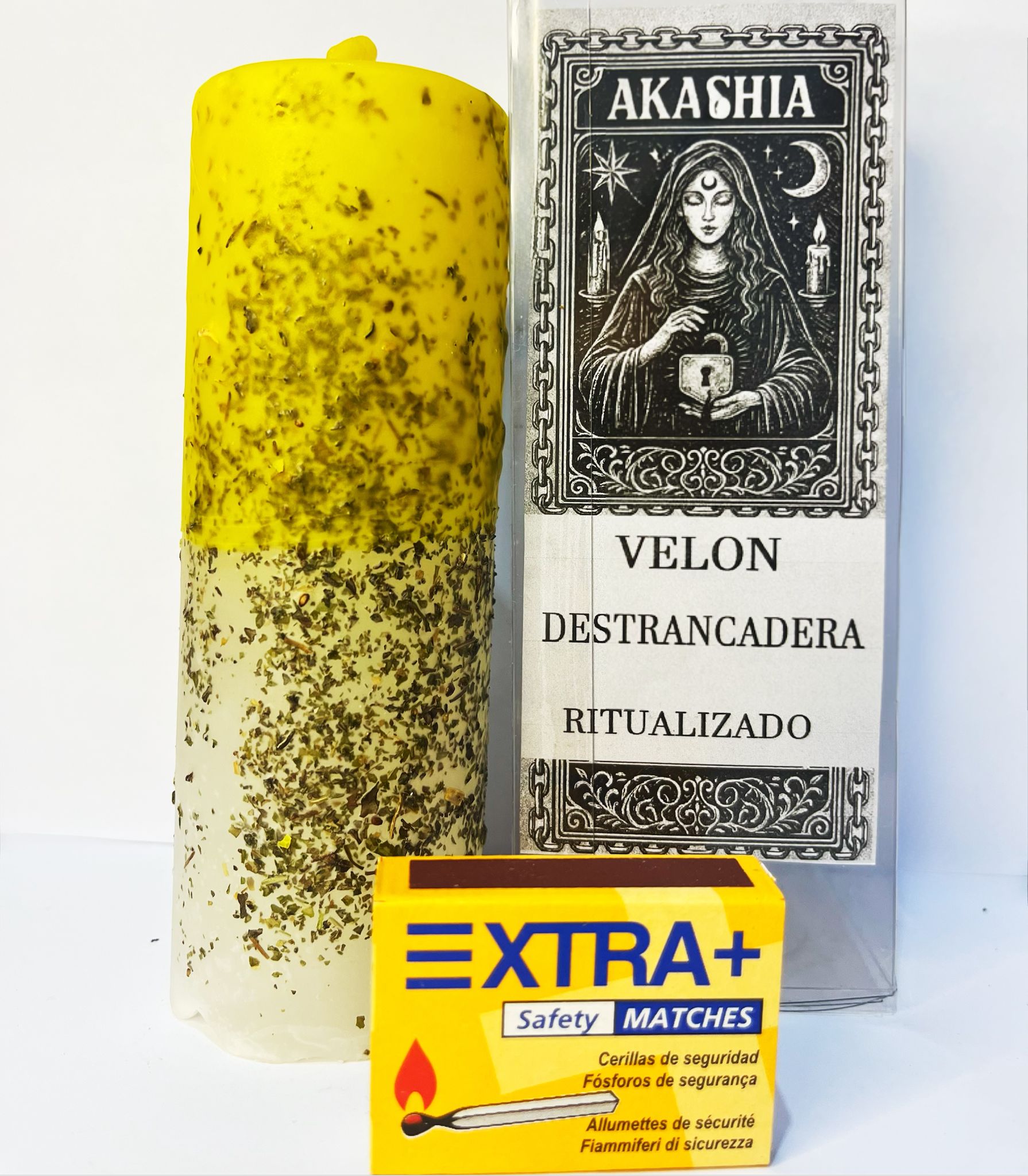 VELÓN DESTRANCADERA RITUALIZADO